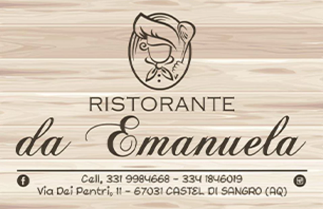 Banner Ristorante da Emanuela Castel Di Sangro 306 per 198 pixel